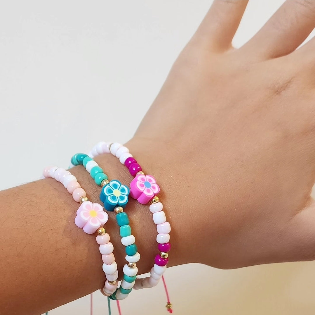 Flower Power Bracelets